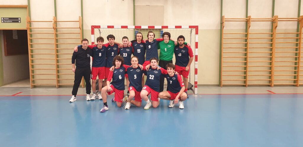 U-17 maschile vittoriosa sul campo di Rossano Veneto