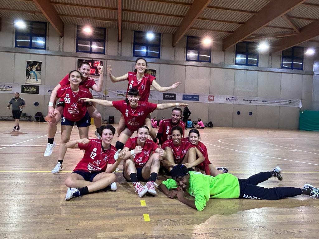 l'under17 femminile del Cellini Padova campione regionale