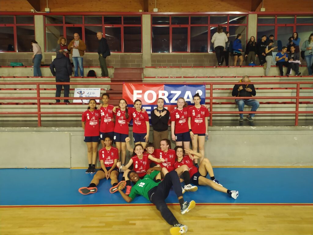 L'under17 femminile del Cellini Padova