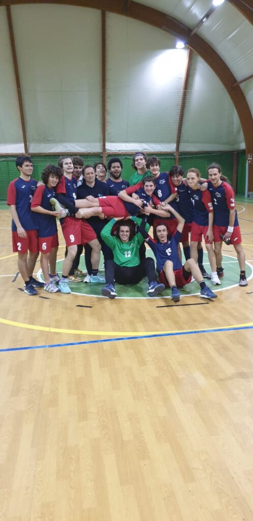 La squadra maschile della Serie B del Cellini Padova