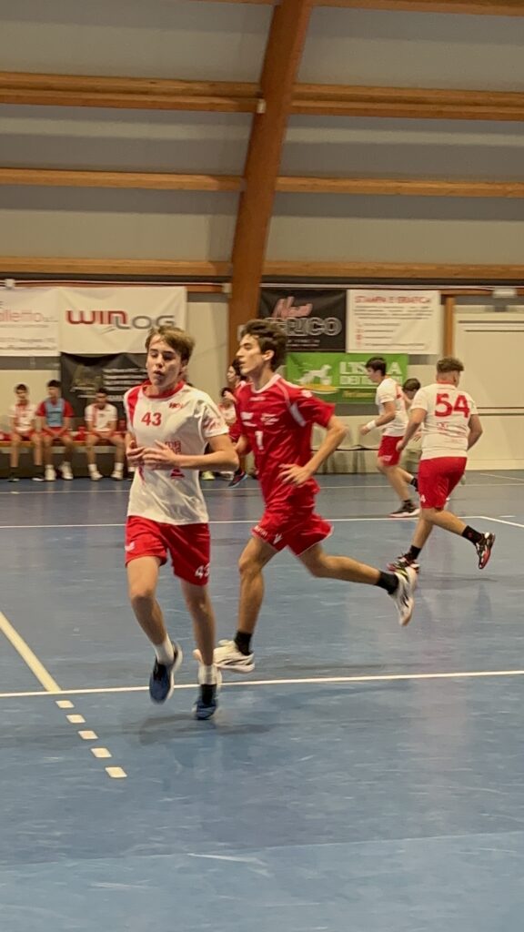 uno scatto della partita contro Oderzo del Cellini Padova