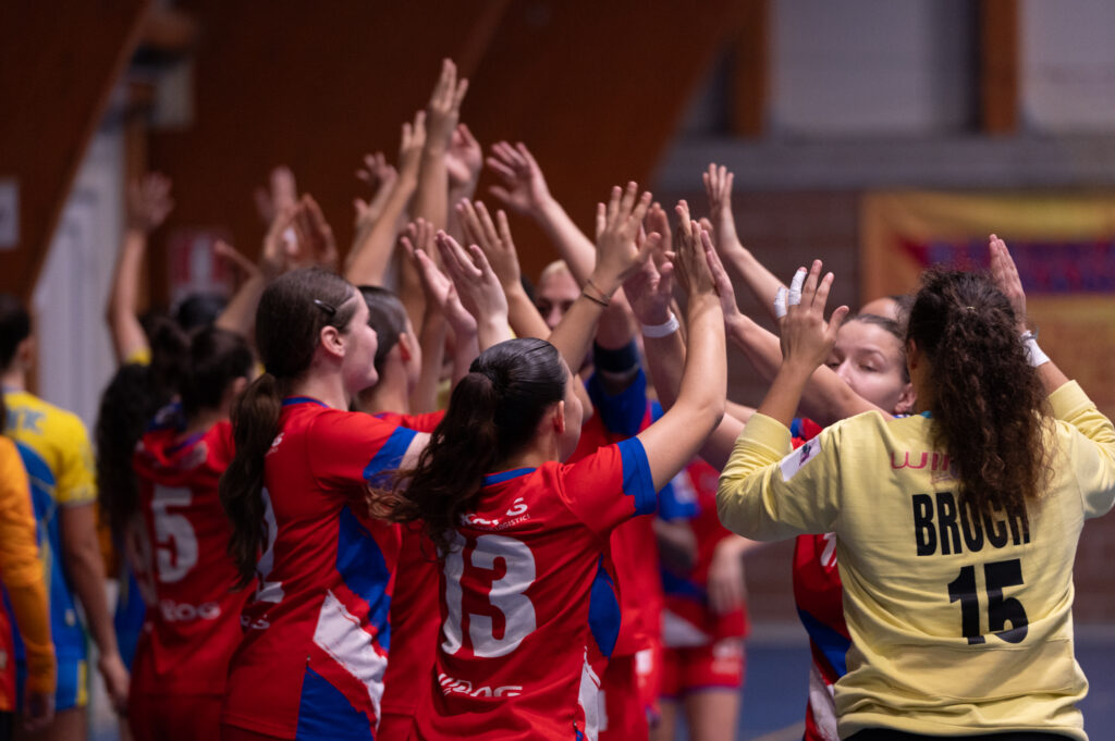 Uno scatto della Cellini Padova nella partita contro Leno